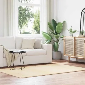 Furry long-haired NAVARRA cream rug 130x200cm polyester by , Rugs - Ref: Foro24-4102831, Price: 43,90 €, Discount: %