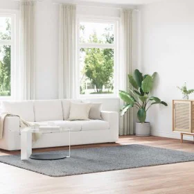 Long pile carpet NAVARRA silver gray 200x290 cm by , Rugs - Ref: Foro24-4102852, Price: 70,06 €, Discount: %