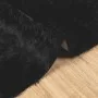 Furry long-haired black NAVARRA carpet 200x290cm polyester by , Rugs - Ref: Foro24-4102846, Price: 78,21 €, Discount: %
