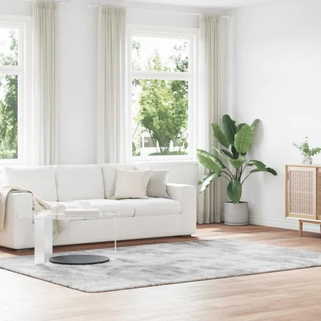 Langflor-Teppich NAVARRA in Hellgrau, 200x290 cm, aus Polyester. von , Teppiche - Ref: Foro24-4102850, Preis: 75,29 €, Rabatt: %
