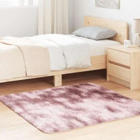 Long pile dusty pink NAVARRA rug 120x120 cm by , Rugs - Ref: Foro24-4102865, Price: 25,83 €, Discount: %