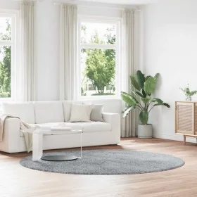 Long pile carpet NAVARRA silver gray 240x240 cm by , Rugs - Ref: Foro24-4102892, Price: 70,71 €, Discount: %