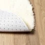 Alfombra peluda de pelo largo NAVARRA crema 120x120cm poliéster de , Alfombras - Ref: Foro24-4102903, Precio: 26,90 €, Descue...
