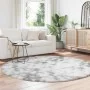 Langflor-Teppich NAVARRA in Hellgrau, 200x200 cm, aus Polyester. von , Teppiche - Ref: Foro24-4102922, Preis: 52,25 €, Rabatt: %