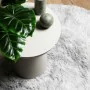 Langflor-Teppich NAVARRA in Hellgrau, 200x200 cm, aus Polyester. von , Teppiche - Ref: Foro24-4102922, Preis: 52,25 €, Rabatt: %