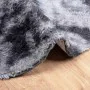 Long pile NAVARRA dark grey rug 200x200 cm polyester by , Rugs - Ref: Foro24-4102920, Price: 52,25 €, Discount: %