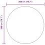 Alfombra peluda de pelo largo NAVARRA beige 200x200cm poliéster de , Alfombras - Ref: Foro24-4102917, Precio: 52,71 €, Descue...