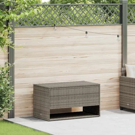 Cojines para exterior gris 100x55x55,5 cm ratán sintético de , Cajas de almacenaje para exteriores - Ref: Foro24-4104143, Pre...