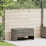 Cojines para exterior gris 100x55x55,5 cm ratán sintético de , Cajas de almacenaje para exteriores - Ref: Foro24-4104143, Pre...