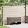 Graue Outdoor-Kissen 100x55x55,5 cm aus synthetischem Rattan von , Aufbewahrungsboxen für den Außenbereich - Ref: Foro24-4104...