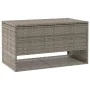 Graue Outdoor-Kissen 100x55x55,5 cm aus synthetischem Rattan von , Aufbewahrungsboxen für den Außenbereich - Ref: Foro24-4104...