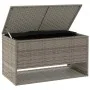 Cojines para exterior gris 100x55x55,5 cm ratán sintético de , Cajas de almacenaje para exteriores - Ref: Foro24-4104143, Pre...