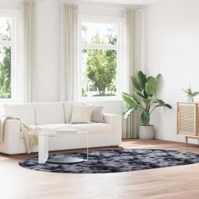 Langflor-Teppich NAVARRA in Dunkelgrau, 300x200 cm, aus Polyester. von , Teppiche - Ref: Foro24-4102936, Preis: 69,18 €, Raba...