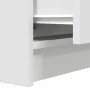 Nachttisch mit 2 weißen Schubladen 38x34x80 cm. von , Nachttische - Ref: Foro24-861355, Preis: 55,20 €, Rabatt: %