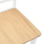 Esszimmerstühle, 2 Stück Massivholz aus weißem Kautschuk von , Essstühle - Ref: Foro24-4102406, Preis: 116,28 €, Rabatt: %