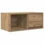 TV-Möbel 2 Stück Eichenholz Handwerkskunst 60x31x25,5 cm von , TV-Möbel - Ref: Foro24-861453, Preis: 63,03 €, Rabatt: %