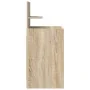 Bedside tables with 2 drawers 2 units Sonoma oak 38x34x80 cm by , Nightstands - Ref: Foro24-861360, Price: 100,07 €, Discount: %