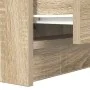 Bedside tables with 2 drawers 2 units Sonoma oak 38x34x80 cm by , Nightstands - Ref: Foro24-861360, Price: 100,07 €, Discount: %