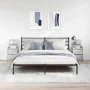 Nachttische mit 2 Schubladen, 2 Stück, Betongrau, 38x34x80 cm. von , Nachttische - Ref: Foro24-861362, Preis: 96,28 €, Rabatt: %