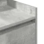 Nachttische mit 2 Schubladen, 2 Stück, Betongrau, 38x34x80 cm. von , Nachttische - Ref: Foro24-861362, Preis: 96,28 €, Rabatt: %