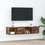TV-Möbel 2 Stück aus Holzwerkstoff in Eichenfarbe 60x31x25,5 cm von , TV-Möbel - Ref: Foro24-861445, Preis: 63,03 €, Rabatt: %