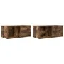 TV-Möbel 2 Stück aus Holzwerkstoff in Eichenfarbe 60x31x25,5 cm von , TV-Möbel - Ref: Foro24-861445, Preis: 63,03 €, Rabatt: %