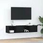 TV-Möbel 2 Stück Schwarz-Eiche 60x31x25,5 cm Ingenieurholz von , TV-Möbel - Ref: Foro24-861439, Preis: 66,65 €, Rabatt: %