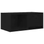 TV-Möbel 2 Stück Schwarz-Eiche 60x31x25,5 cm Ingenieurholz von , TV-Möbel - Ref: Foro24-861439, Preis: 66,65 €, Rabatt: %
