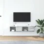 TV furniture 2 units engineered wood Sonoma gray 60x31x25.5 cm by , TV Furniture - Ref: Foro24-861447, Price: 64,86 €, Discou...