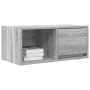 TV furniture 2 units engineered wood Sonoma gray 60x31x25.5 cm by , TV Furniture - Ref: Foro24-861447, Price: 64,86 €, Discou...
