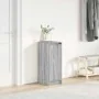 Zapatero gris Sonoma 29,5x34x76 cm madera de ingeniería by , Shoe racks and shoe organizers - Ref: Foro24-861864, Price: 53,0...