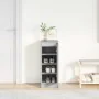 Zapatero gris Sonoma 29,5x34x76 cm madera de ingeniería by , Shoe racks and shoe organizers - Ref: Foro24-861864, Price: 53,0...