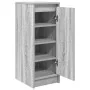 Zapatero gris Sonoma 29,5x34x76 cm madera de ingeniería by , Shoe racks and shoe organizers - Ref: Foro24-861864, Price: 53,0...