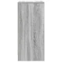 Zapatero gris Sonoma 29,5x34x76 cm madera de ingeniería by , Shoe racks and shoe organizers - Ref: Foro24-861864, Price: 53,0...