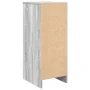Zapatero gris Sonoma 29,5x34x76 cm madera de ingeniería by , Shoe racks and shoe organizers - Ref: Foro24-861864, Price: 53,0...