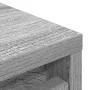 Zapatero gris Sonoma 29,5x34x76 cm madera de ingeniería by , Shoe racks and shoe organizers - Ref: Foro24-861864, Price: 53,0...