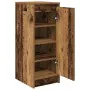 Zapatero de madera vieja 29,5x34x76 cm Madera procesada de , Zapateros y organizadores de calzado - Ref: Foro24-861866, Preci...