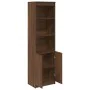 Aparador alto roble marrón 50x35x180 cm madera de ingeniería von , Sideboards - Ref: Foro24-3328468, Preis: 109,13 €, Rabatt: %