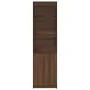 Aparador alto roble marrón 50x35x180 cm madera de ingeniería von , Sideboards - Ref: Foro24-3328468, Preis: 109,13 €, Rabatt: %