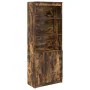 Aparador alto madera de ingeniería roble ahumado 70x35x180 cm von , Sideboards - Ref: Foro24-3328475, Preis: 108,61 €, Rabatt: %