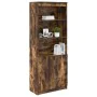 Aparador alto madera de ingeniería roble ahumado 70x35x180 cm von , Sideboards - Ref: Foro24-3328475, Preis: 108,61 €, Rabatt: %