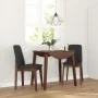 Esszimmerstühle mit Kissen, 2 Stück Massivholz Braun Kautschuk von , Essstühle - Ref: Foro24-4102444, Preis: 129,57 €, Rabatt: %