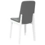 Esszimmerstühle mit Kissen, 2 Stück Massivholz, weißer Kautschuk von , Essstühle - Ref: Foro24-4102446, Preis: 121,99 €, Raba...