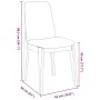 Esszimmerstühle mit Kissen, 2 Stück Massivholz, weißer Kautschuk von , Essstühle - Ref: Foro24-4102446, Preis: 121,99 €, Raba...