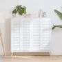 Schranktür mit 4 Lamellen, weiß, 99x29,5 cm. von , Schranktüren - Ref: Foro24-4015908, Preis: 103,49 €, Rabatt: %