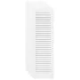 Puerta de armario de lamas 4 uds blanco 99x29,5 cm de , Puertas de armarios - Ref: Foro24-4015908, Precio: 103,49 €, Descuent...