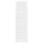 Puerta de armario de lamas 4 uds blanco 99x29,5 cm de , Puertas de armarios - Ref: Foro24-4015908, Precio: 103,49 €, Descuent...