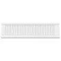 Closet door with 4 white slats, 99x29.5 cm by , cabinet doors - Ref: Foro24-4015908, Price: 103,49 €, Discount: %