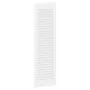 Closet door with 4 white slats, 99x29.5 cm by , cabinet doors - Ref: Foro24-4015908, Price: 103,49 €, Discount: %