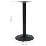 Black bistro table leg Ø43x72 cm cast iron by , Table legs - Ref: Foro24-325426, Price: 71,86 €, Discount: %